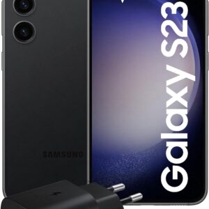 Samsung Galaxy S23 Smartphone AI, Caricatore incluso, Display 6.1” Dynamic AMOLED 2X, Fotocamera 50MP, RAM 8GB, 256 GB, 3.900 mAh, Phantom Black [Versione italiana]