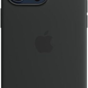 Apple Custodia MagSafe in silicone per iPhone 15 Pro Max – Nero ​​​​​​​