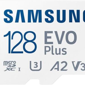 Samsung EVO Plus – Scheda di memoria microSD (2024) (con adattatore SD), 128 GB