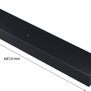 Samsung Soundbar HW-C400/ZF Serie C, 4 Speaker, Bassi Potenti con Woofer Integrato, Audio a 2.0 Canali, Connessione Wireless al TV, Black 2023
