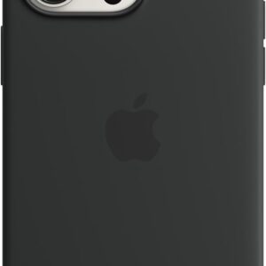 Apple Custodia MagSafe in silicone per iPhone 15 Pro Max – Nero ​​​​​​​