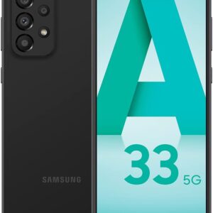 Samsung A336B/DSN Galaxy A33 5G, Dual, 128GB 6GB RAM, Awesome Black