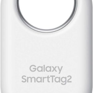 Samsung Galaxy SmartTag2 (1 Pezzo) Localizzatore Bluetooth con Modalità Smarrito, Design compatto, Batteria a lunga durata, Resistenza IP67, White 2023