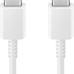 Samsung EP-DX310 Cavo dati per la Ricarica, da USB Type-C a USB Type-C (3A,1.8 m), Bianco