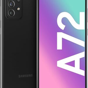 Samsung Galaxy A72 Smartphone, 6,7 pollici, 6GB RAM, 128GB, Black [Versione Italiana] (Ricondizionato)