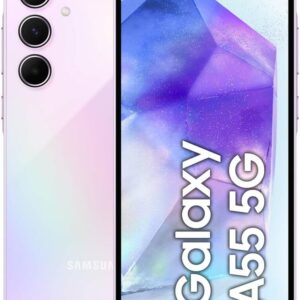 SAMSUNG Smartphone Galaxy A55 8GB RAM 256GB 6.6″ Lilla