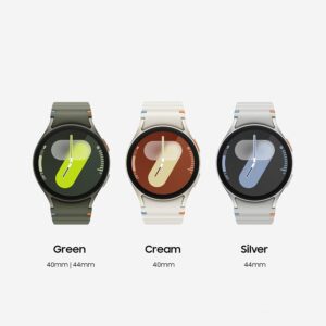 Samsung Galaxy Watch7 Smartwatch Galaxy AI, Analisi del Sonno, Controllo con doppio avvicinamento di dita, Batteria a lunga durata, GPS, BT, Ghiera Touch in Alluminio 44mm Green [Versione italiana]