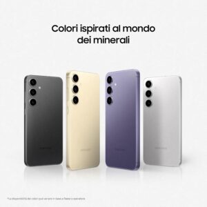 Samsung Galaxy S24+ Smartphone AI, Caricatore incluso, Display 6.7” QHD+ Dynamic AMOLED 2X, Fotocamera 50MP, RAM 12GB, 512GB, 4.900 mAh, Onyx Black [Versione italiana]