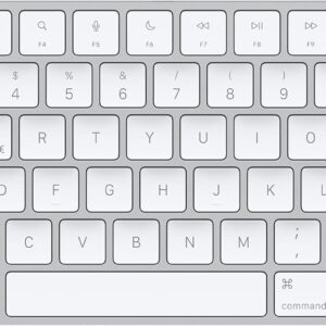 Apple Magic Keyboard con Touch ID: Bluetooth, ricaricabile. Compatibile con i computer Mac con chip Apple; Italiano, tasti bianchi