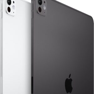 Apple iPad Pro 11″ (M4): display Ultra Retina XDR, 256GB, fotocamera frontale orizzontale da 12MP, fotocamera posteriore da 12MP, scanner LiDAR, Wi-Fi 6E, Face ID, Vetro standard — Nero siderale