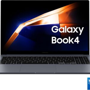 Samsung Galaxy Book4, Intel® Core™ 7 Processor, 16GB RAM, 1TB, 15.6″ Super AMOLED, Windows 11 Home, Moonstone Gray [Versione Italiana]
