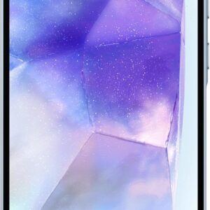 Samsung Galaxy A55 5G, Clear Cover inclusa, Smartphone Android 14, Display FHD+ Super AMOLED 6.6” 8GB RAM, 128GB di memoria interna espandibile, Batteria 5.000 mAh, Awesome Iceblue [Versione Italiana]
