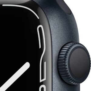 Apple Watch Series 7 (GPS, 45MM) – Cassa in alluminio Midnight con cinturino Midnight Sport (Ricondizionato)