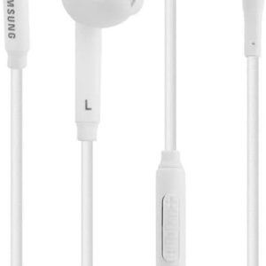 Samsung eo-eg920bw bianco originale Headset/Handsfree/cuffie/auricolari con controllo del volume per cellulari Galaxy (non retail Packaging – Confezione bulk)