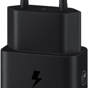 Samsung EP-T2510X Caricatore originale da 25W, Porta USB-C (con Cavo), Nero