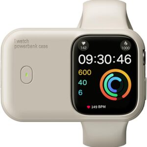 Caricatore Wireless Per Apple Watch, 1200mAh Portatile Power Bank Per Apple Watch 44/45mm Series 9/8/7/6/5/4, Ricarica a Induzione Magnetica (Galassia)