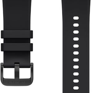 Samsung Hybrid Eco-Leather Band (S/M) Cinturino in ecopelle per Galaxy Watch4 | Watch5 | Watch6 | Watch FE | Watch7 Series, Black