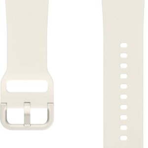 Samsung Sport Band (S/M) Cinturino sportivo per Galaxy Watch4 | Watch5 | Watch6 | Watch FE | Watch7 Series, Cream