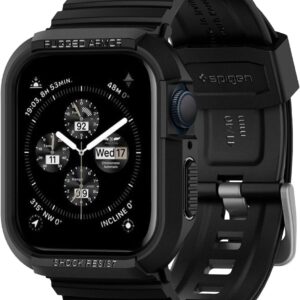 Spigen Robusta custodia Armor Pro progettata per Apple Watch con cinturino per serie 6/SE/5/4 da 40 mm