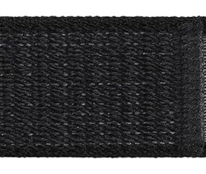Samsung Fabric Band (Slim, S/M) Cinturino in materiale riflettente per Galaxy Watch4 | Watch5 | Watch6 | Watch FE | Watch7 Series, Black