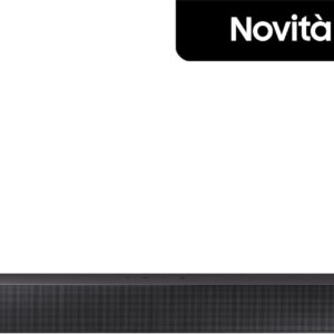 Samsung Soundbar HW-S50B/ZF, 5 Canali 140W 2022, Audio 3D Wireless Ottimizzato, Suono Bilanciato e Uniforme, Music Mode, Nero