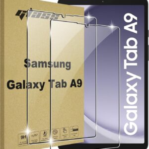 Lemxiee Pellicola Vetro Temperato per Samsung Galaxy Tab A9 [2 Pezzi] Vetro Temperato Protezioni per lo schermo,Protezione Schermo Anti Graffio Ultra Resistente