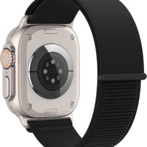 Yoohoo Cinturino Trail Loop Compatibile con Cinturino Apple Watch 49mm 46mm 45mm 44mm 42mm(Series 3/2/1), Cinturino Regolabile Nylon Elastico Sport Cinturino per iWatch Series 10 9 8 7 6 5 4 3 2 1 SE