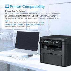 LxTek MLT-D111S Sostituzione Compatibile per Samsung D111S MLT-D111L Toner per Xpress M2026W M2026 M2070FW M2070 M2070W M2070F M2020 M2020W M2021 M2021W M2022 M2022W M2071 M2071W M2078W (Nero, 2-Pack)