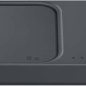 Samsung Wireless Charger Duo 15W Fast Charging 2.0 con Caricabatterie 25W, Grigio scuro