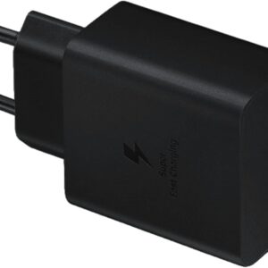Samsung EP-T4510 Caricabatterie Super Fast Charging 45W, Porta USB-C (con Cavo), Nero