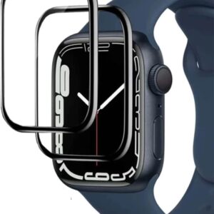 UNO’ – 2PACK. Il proteggi schermo in vetro temperato 44 mm compatibile con Apple Watch S6 / SE/S5 / S4, e 42 mm per S1/S2 / S3, HD, senza candela. (44 mm)