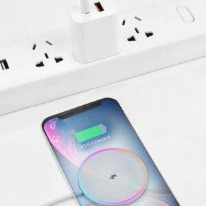 15W Caricatore Wireless iPhone, Mag-Safe Apple Caricatore Ricarica Wireless per iPhone 15 Pro Max/15 Pro/15 Plus/15/14 Pro/13/12/11, Caricatore Magnetico iPhone Caricabatterie Wireless iPhone