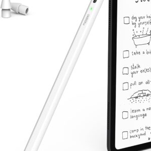metapen Penna Air8 per Apple iPad 2018-2024,Pencil per ipad con 2X Ricarica Rapida,Rifiuto del Palmo,Compatibile con iPad Air 5/4/3/11”M2,iPad 10/9/8/7/6,iPad Pro 12.9”/11”/13”M4,iPad Mini 5/6