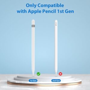 Connettore Adattatore per Apple Pencil 1st,Bluetooth Adattatore di ricarica da USB C maschio a Lightning femmina Adattatore per iPad 10th,Adattatore da USB C a Pencil per Apple Pencil e iPad 10th 2022