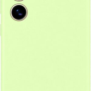 Samsung Silicone Case cover morbida colorata per Galaxy S24 Ultra, Light Green