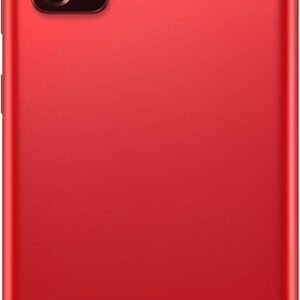 Samsung Smartphone Galaxy S20 FE, Display 6.5″ Super AMOLED, 3 fotocamere posteriori, 128 GB Espandibili, RAM 6GB, Batteria 4.500mAh, Hybrid SIM, (2020), Rosso (Cloud Red) (Ricondizionato)