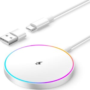 15W Caricatore Wireless iPhone, Mag-Safe Apple Caricatore Ricarica Wireless per iPhone 15 Pro Max/15 Pro/15 Plus/15/14 Pro/13/12/11, Caricatore Magnetico iPhone Caricabatterie Wireless iPhone