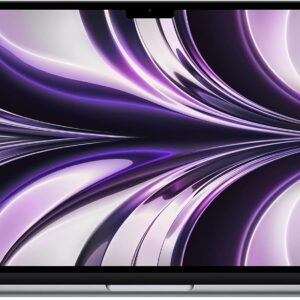 Apple 2022 MacBook Air Portatile con chip M2: display Liquid Retina 13,6″, CPU 8 core e GPU 8 core, 16GB di RAM, 256GB di archiviazione​​​​​​​ SSD storage, tastiera retroilluminata; Grigio siderale
