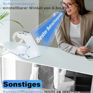 WATOE 3 in 1 Caricatore Wireless Stazione, 18W Ricarica Rapida Wireless Phone Charger Stand per iPhone16 15/14/13/12/11/Pro/Max/XS/XR/X/8/Plus, per Apple Watch 9/8/7/6/SE/5/4/3/2 e per AirPods 3/2/Pro