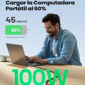 INIU Cavo USB C USB C 100W, 1m Cavo USB Type-C PD 5A Ricarica Rapida QC 4.0 Nylon Cavo Tipo C Caricabatterie Cellulare per iPhone 16 15 Pro Max Samsung S24 S23 Ultra iPad MacBook Pixel 7 Pro ECC.