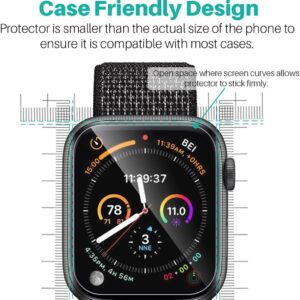 Stejnhge Pellicola Idrogel Proteggi Schermo per Apple Watch 4/5/6/SE 40mm, [5 Pezzi] TPU Senza Bolle Trasparente HD Schermo Protettivo con Facile Kit D’Installazione