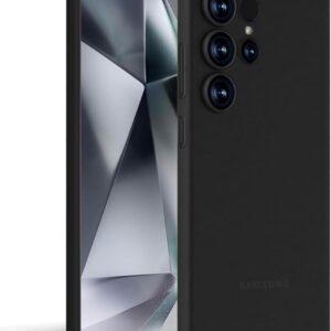 X-level Cover Samsung S24 Ultra, Slim AntiGraffio da 0,3 mm Ultra Sottile Protettiva Anti-Impronta Custodia Compatibile con Samsung Galaxy S24 Ultra 5G Case – Nero Traslucido