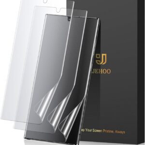 JEHOO 3 Pezzi Pellicola Opaca per Samsung Galaxy S24 Ultra, TPU Protezione Schermo Matte Pellicola Protettiva, Samsung Galaxy S24 Ultra Film in tpu flessibile, Antiriflesso Anti-Impronta