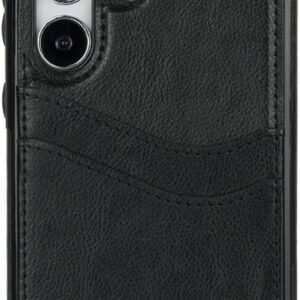 Custodia a portafoglio per Samsung Galaxy S24 Ultra/S24 Plus/S24, in ecopelle, sottile, leggera, con slot per carte di credito, custodia a prova di caduta, marrone, 15 Pro Max