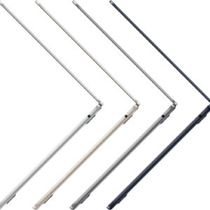 2022 Apple MacBook Air con Apple M2 Chip (13-pollici, 8GB RAM, 256GB SSD di Memoria) (QWERTY US) Galassia (Ricondizionato)