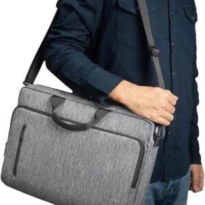 tomtoc 15,6 Pollici Laptop Borsa a tracolla per 16 Pollici MacBook Pro M2/M1 Pro/Max, Dell XPS 15, 15″Surface Book, Huawei MateBook D15, 15,6″Lenovo IdeaPad, Borsa Laptop Briefcase per lavoro d’affari