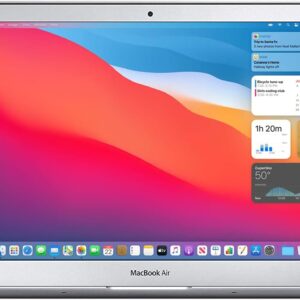 2017 Apple MacBook Air con 1.8GHz Intel Core i5 (13-pollici, 8GB RAM, 256GB SSD di Memoria) (Tastiera QWERTY UK) – Argento (Ricondizionato)