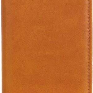 SCWZZWSY Custodia a portafoglio per Samsung Galaxy S24 Ultra/S24 Plus/S24, con supporto per carte di credito, unisex, stile business (S24 Ultra, marrone)