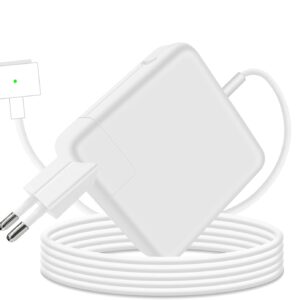 Caricabatterie MacBook ProT-Tip 60W, Adattatore Aapido T-Tip 60W compatibile con MacBook Air&MacBook Pro11 pollici e13 pollici 2012~2018,modelli A1425,A1435,A1502,A1465,A1424,A1290,A1343,A1226