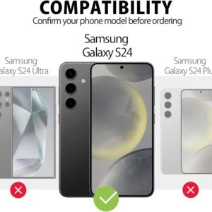 MyGadget Cover per Samsung Galaxy S24 – Custodia con Corda – Case con Cordino Opaca Antiurto/Bumper con Laccio/Tracolla – Practical Stylish per Collo Verde Menta